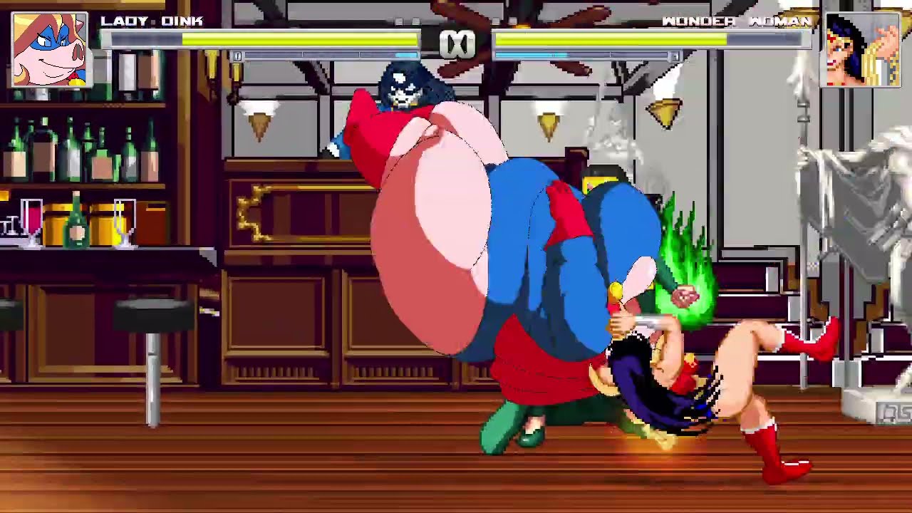 (M.U.G.E.N) Lady Oink vs Wonder Woman