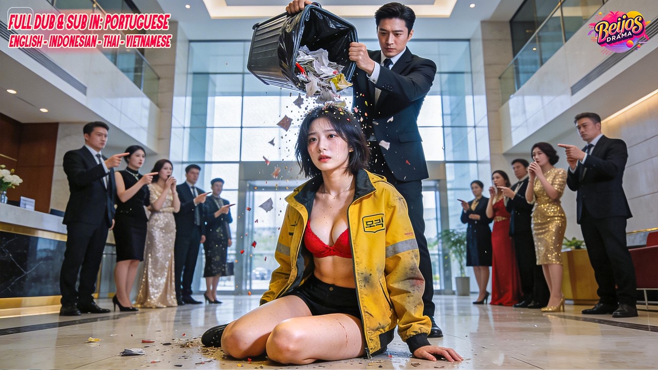 Entregadora Humilhada em Festa Luxuosa, Mas é Esposa de CEO Bilionário