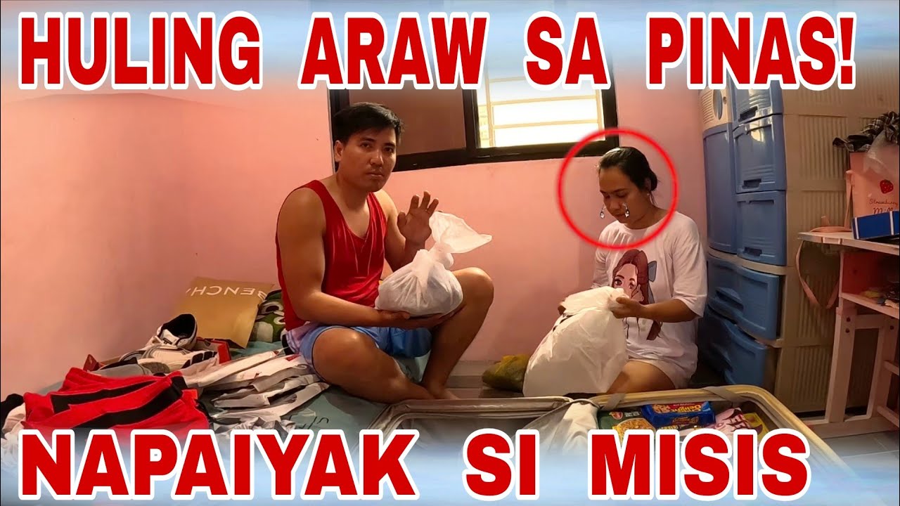 Napaiyak Si Misis Habang Nag Iimpake