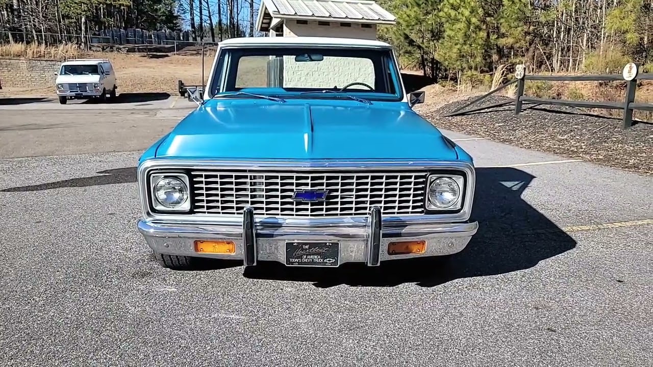 Пикап Chevrolet C10 1972 года (обычная кабина, короткий кузов) — продан