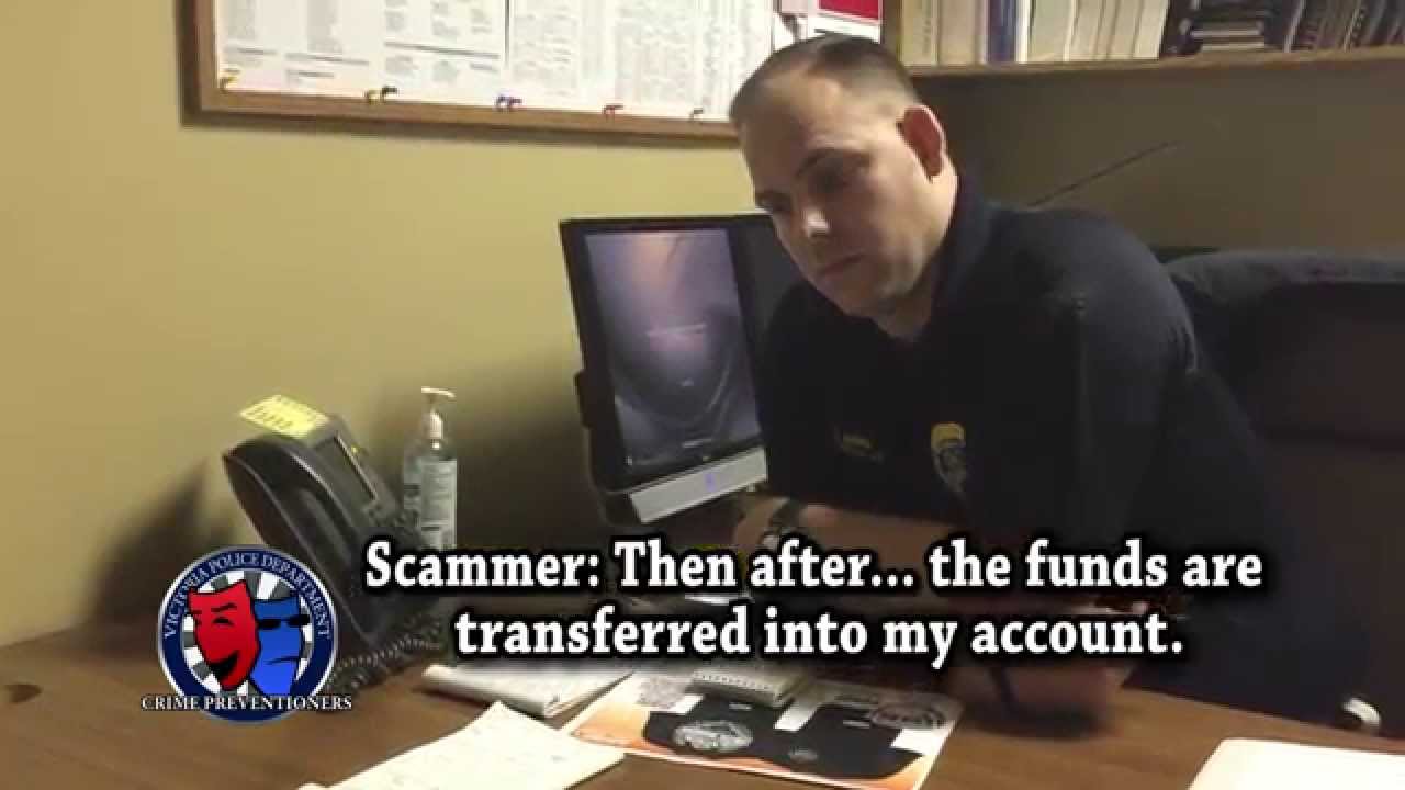 The Cop & The Scammer - REAL Phone Conversation!