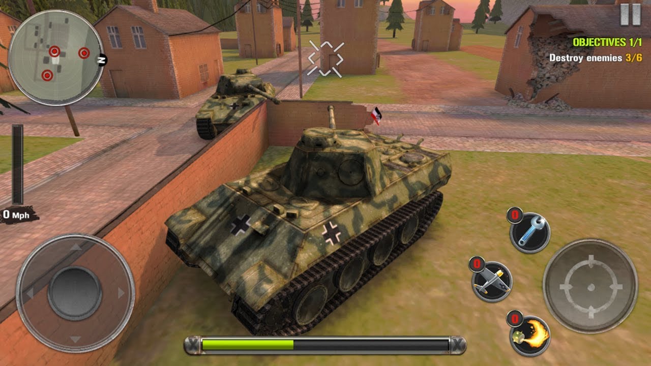 Tanks of Battle World War 2 (by VascoGames) - Part 1 - Android Gameplay [HD]