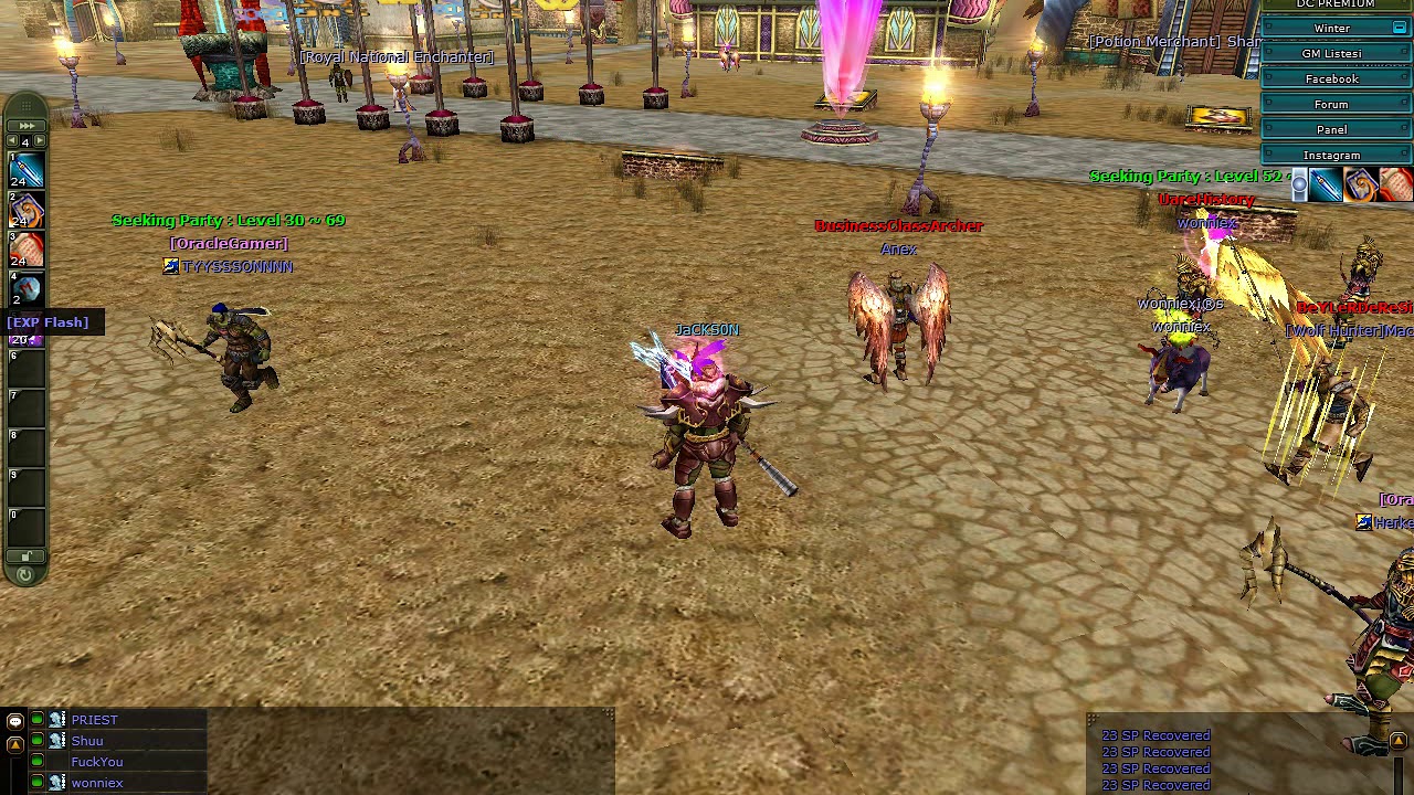 Oraclegamer Dc pre varken Exp flash bastık :D