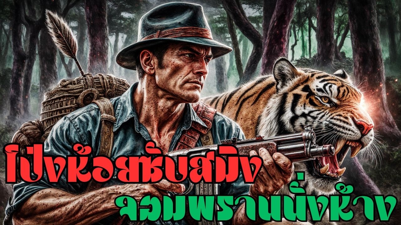 จอมพราน นั่งห้างบุกโป่งห้วยซับ! เจอเสือสมิงอาถรรพ์ สยองทั้งคืน ตอนเดียวจบ 🔥🐅