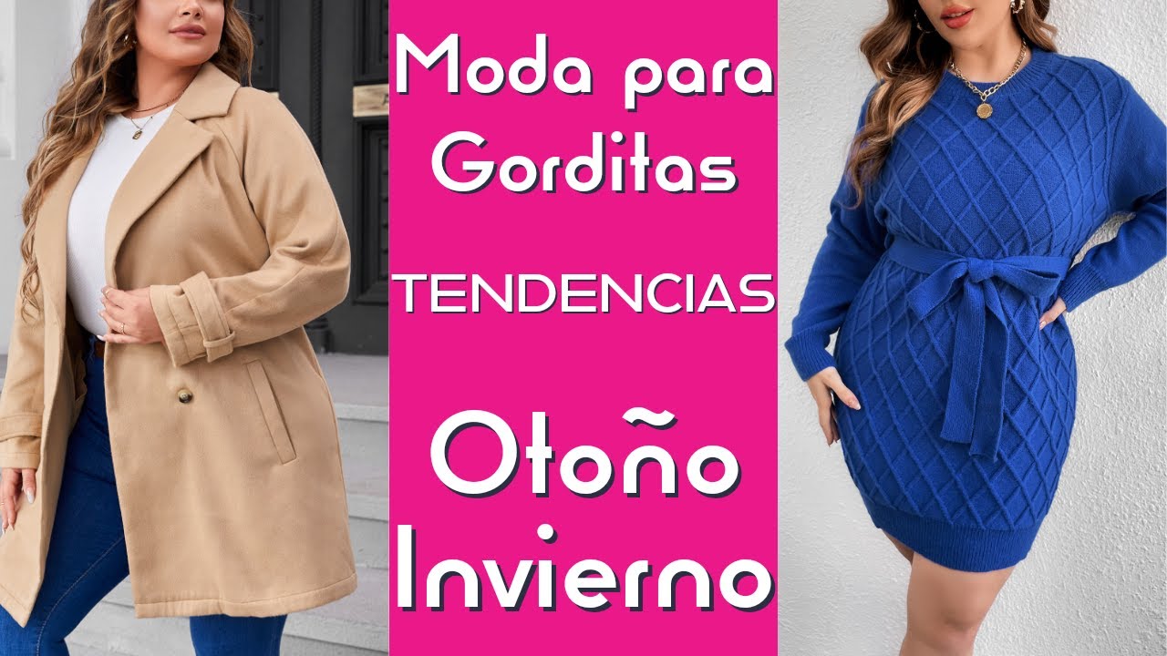 MODA OTOÑO INVIERNO 2022/23 TENDENCIAS PARA GORDITAS 🍂🍁
