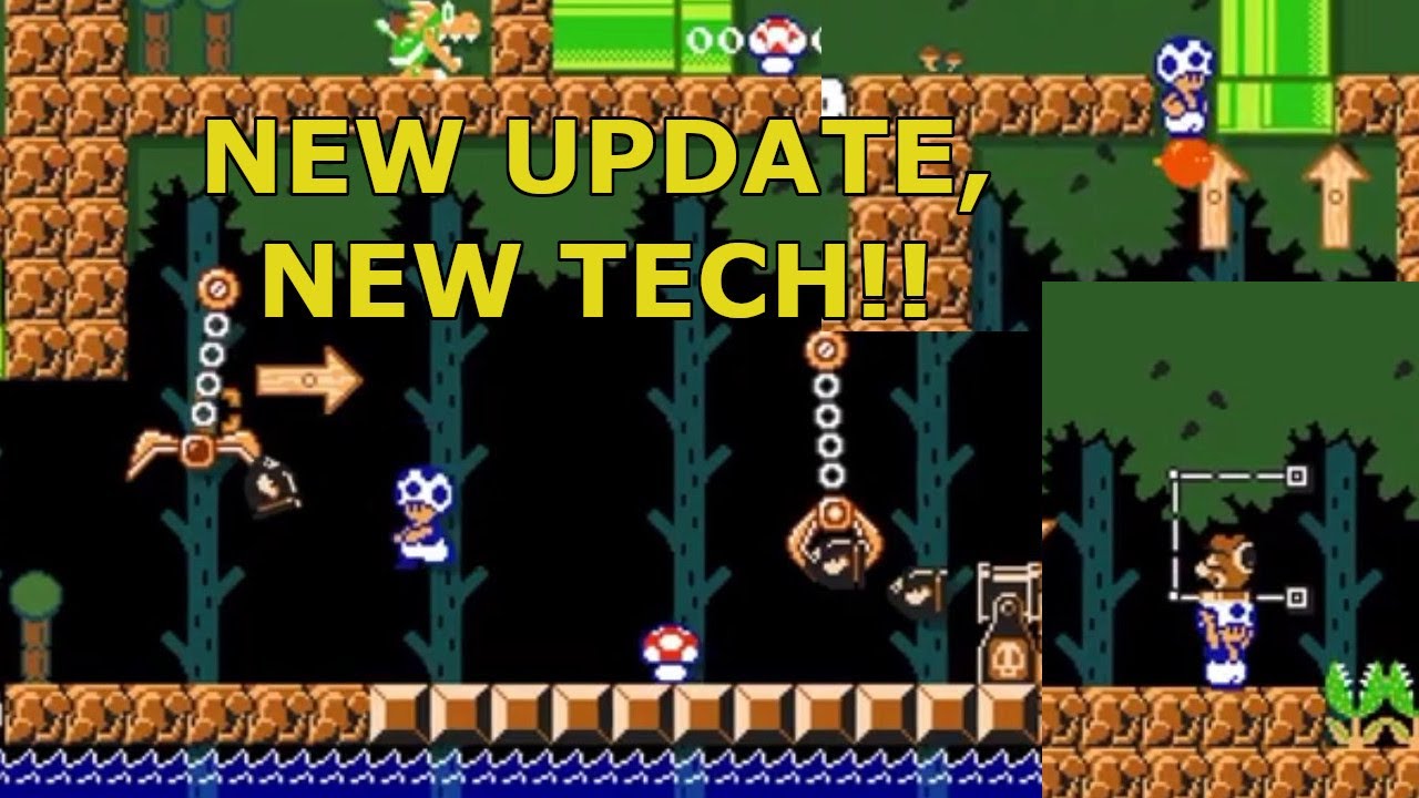 New tech and tricks in Super Mario Maker 2 Update 3.0.0