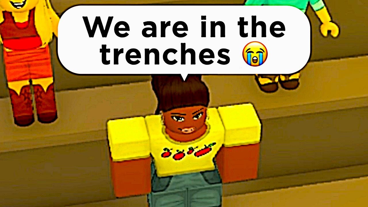 Борюсь за свою жизнь в Total Roblox Drama
