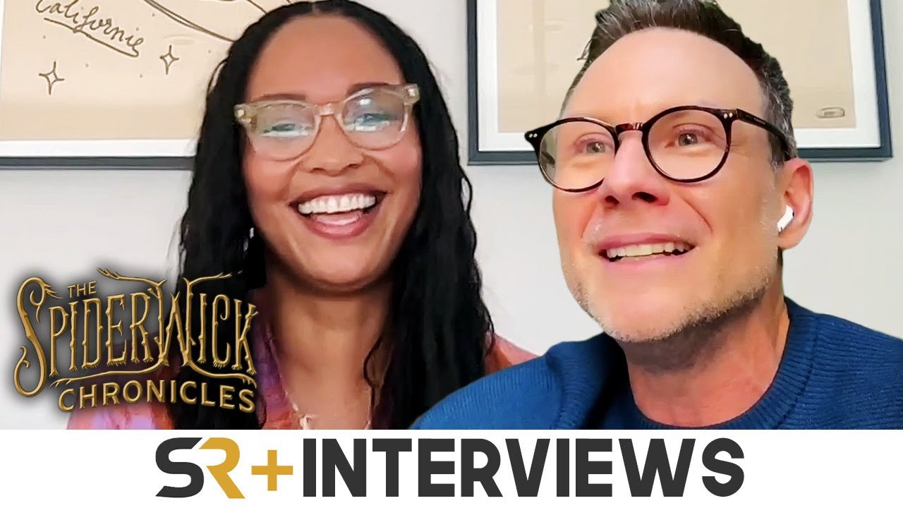 The Spiderwick Chronicles' Christian Slater & Joy Bryant On Family Dynamic & Scenery-Chewing Villain