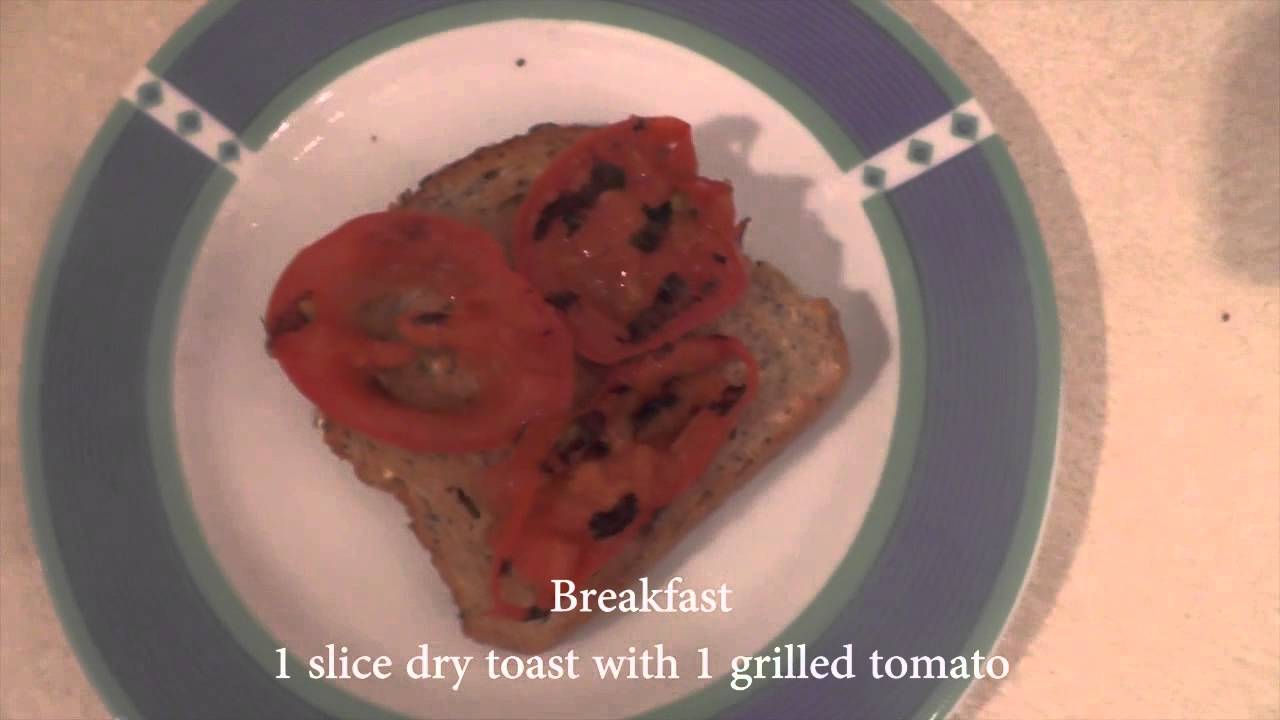 A Week On the Lose 14lbs in 7 Days Diet Day 1