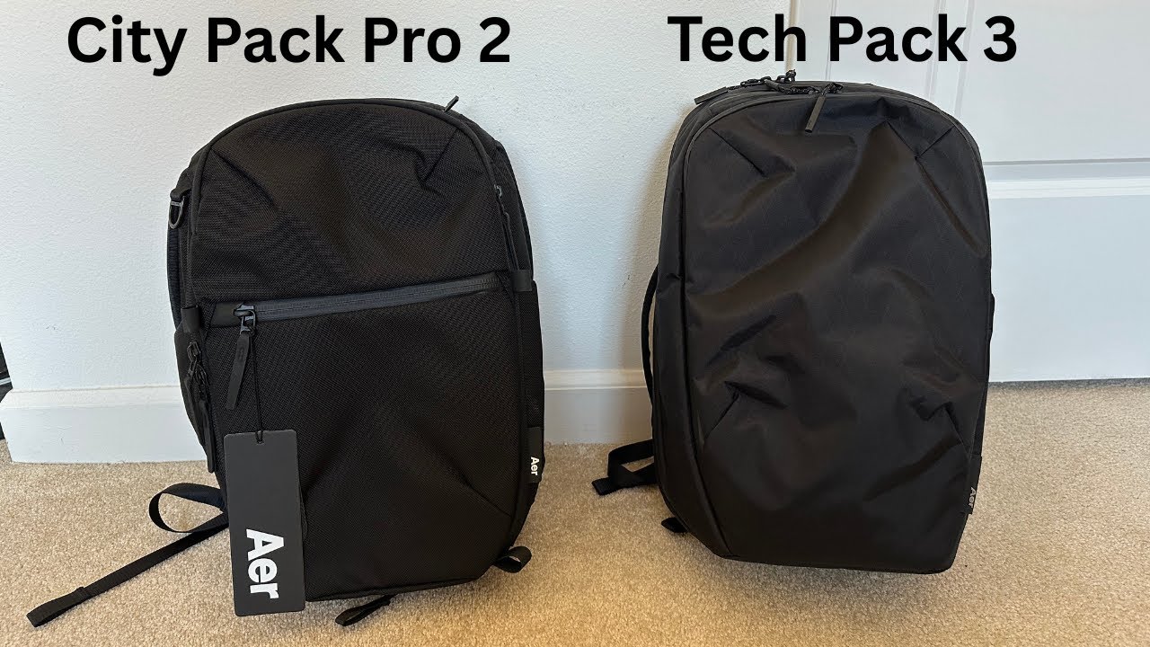 Я купил Aer City Pack Pro 2 и Aer Tech Pack 3 на Черную пятницу и опробовал их.