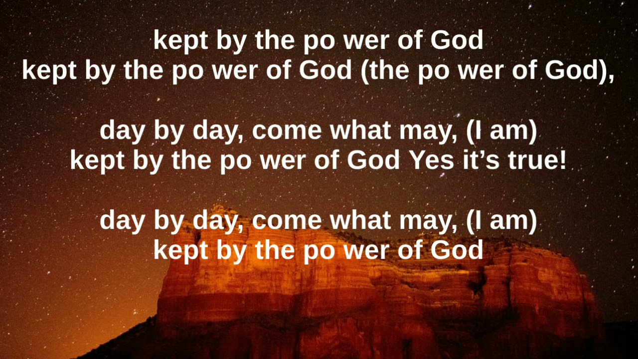 LYRICS VIDEO INCLUDES ONYAME AKASA, KEPT BY THE POWER OF GOD, W'AYEMYIE DOOSO, MENE WO NAME MENSURO