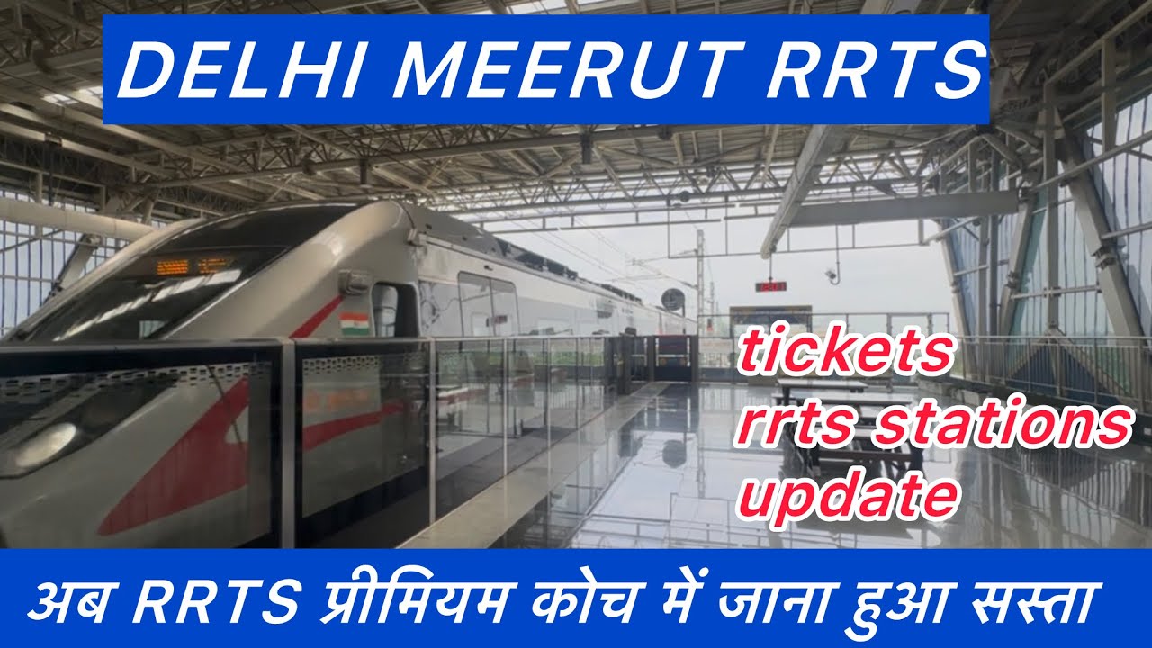 DELHI MEERUT RRTS || MODINAGAR - GHAZIABAD NEW ASHOK NAGAR RRTS || RRTS STATIONS UPDATE 