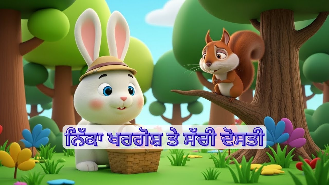 ਨਿੱਕਾ ਖਰਗੋਸ਼ ਤੇ ਸੱਚੀ ਦੋਸਤੀ 🐰 | ਬੱਚਿਆਂ ਲਈ ਸਿਖਿਆਪ੍ਰਦ ਪੰਜਾਬੀ ਕਹਾਣੀ