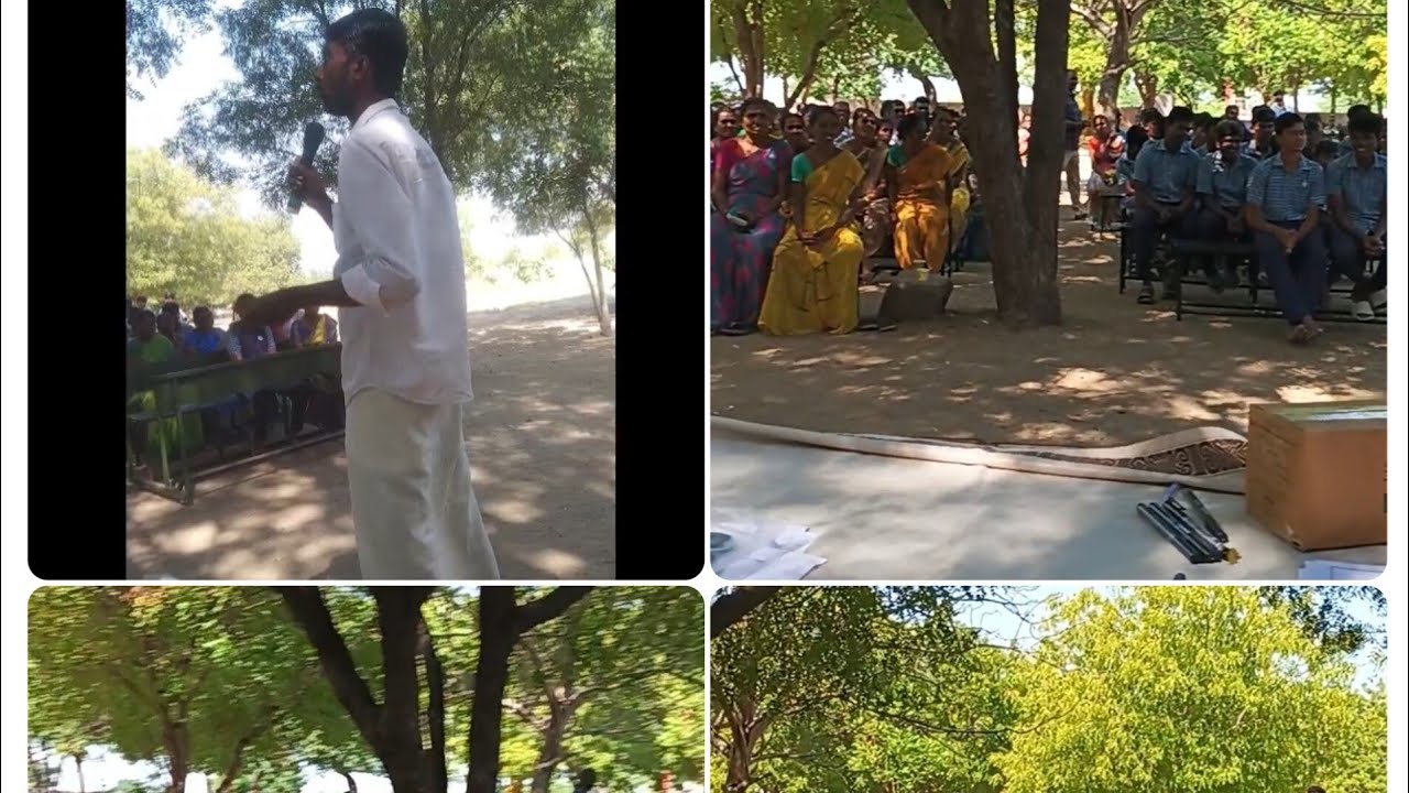 எங்கள் ஊர் அரசு பள்ளி மாணவர்களிடம் உயர் கல்வி குறித்து கருத்து பகிர்வு