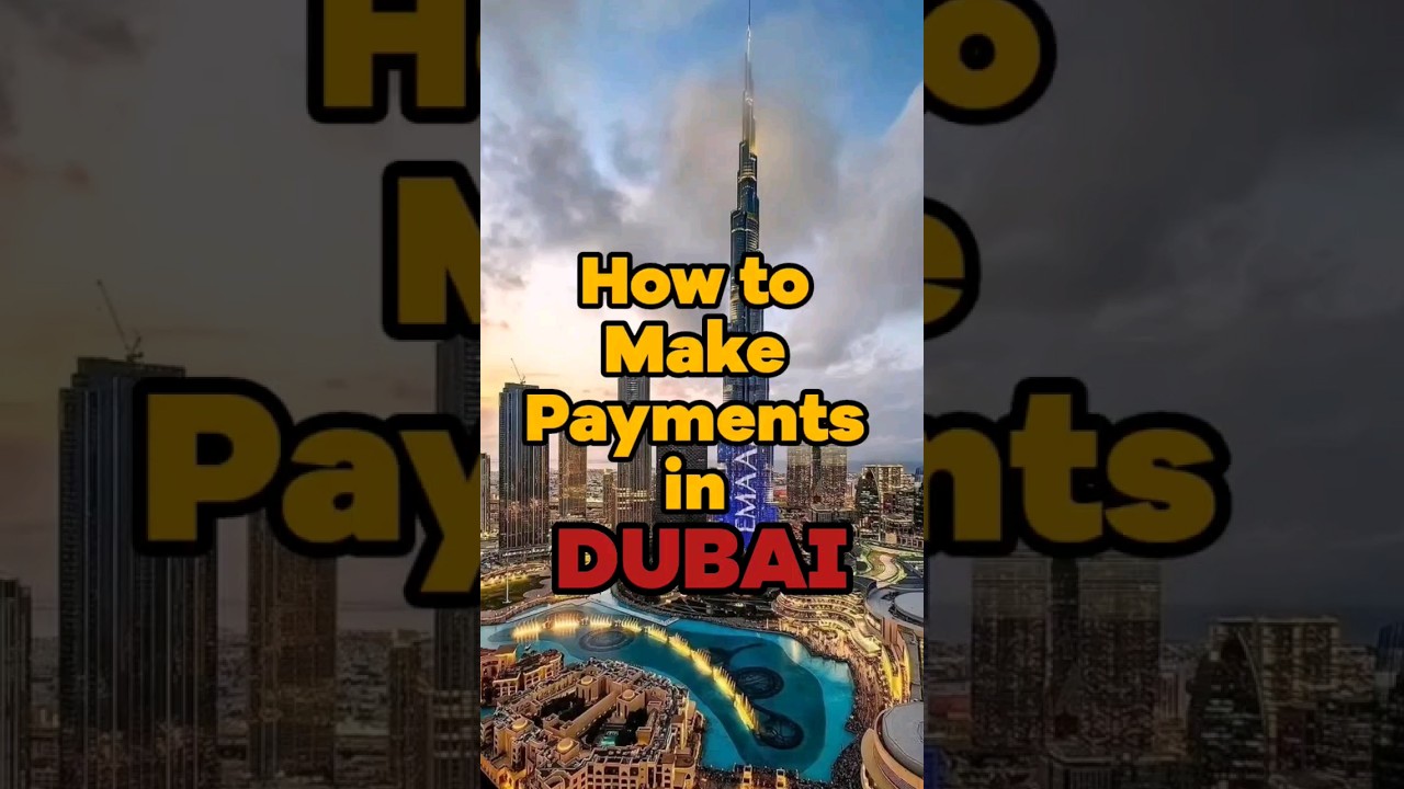 4 Ways to make payment in Dubai & UAE. #dubaitravelguide #traveltips #dubai #abudhabi #dubaitour