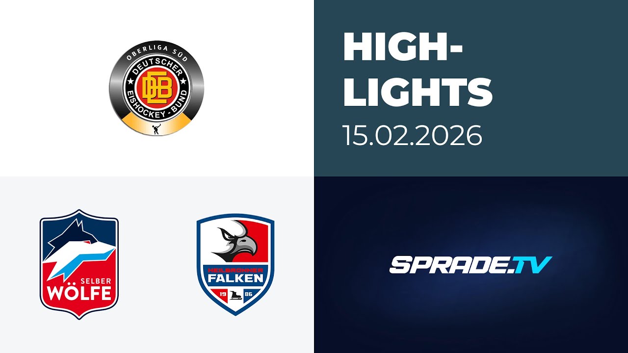 15.02.2026 - Highlights - Selber Wölfe vs. Heilbronner Falken