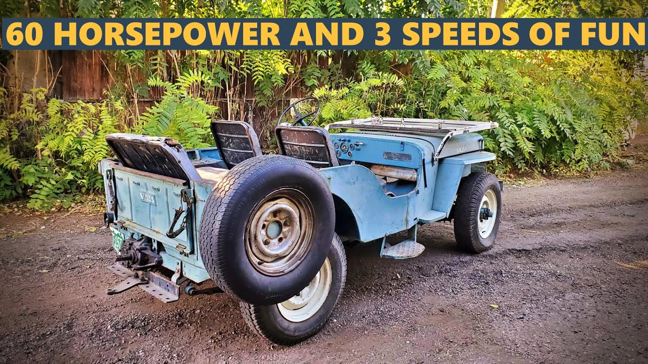 Driving a 1953 Willys CJ3 Jeep.