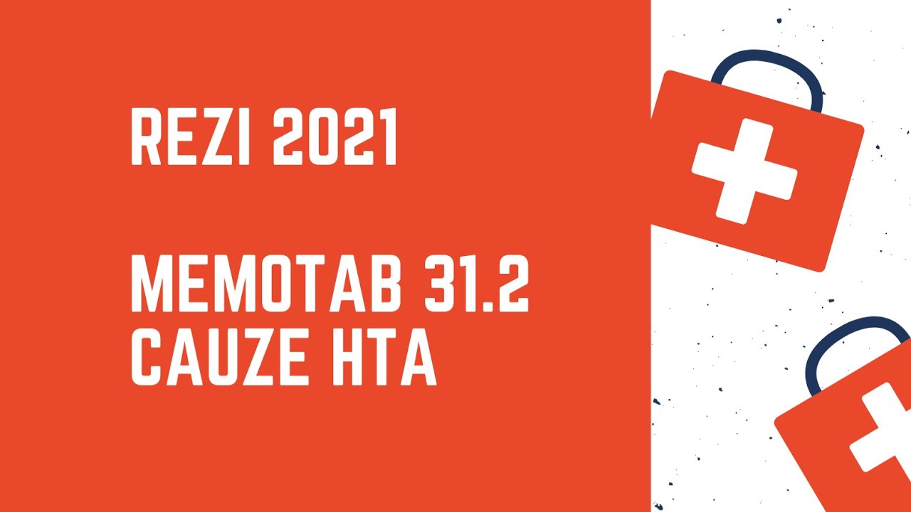 Rezi 2021 - MemoTab31.2 - Cauze HTA part 1