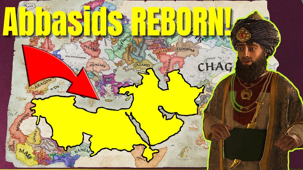 Restoring the Abbasid Caliphate to GLORY in CK3 is CRAZY!