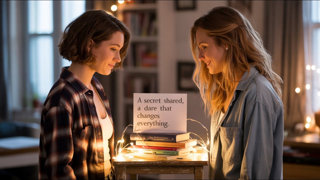 I Told My Straight Roommate a Secret, She Dared Me to Prove It And Then  Lesbian Love Story LGBT