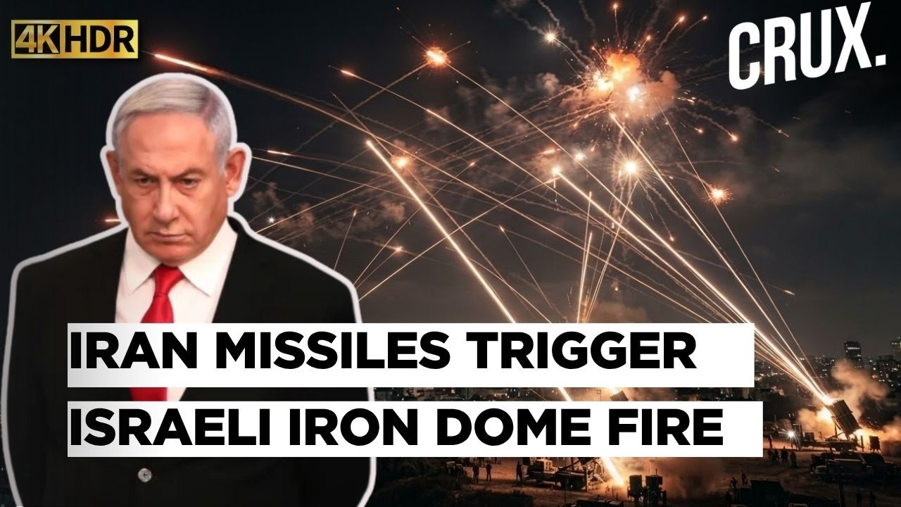Iran Hits Jordan As Kuwait Reports Power Plant Strike, Israel Fires Iron Dome Interceptors | 4K