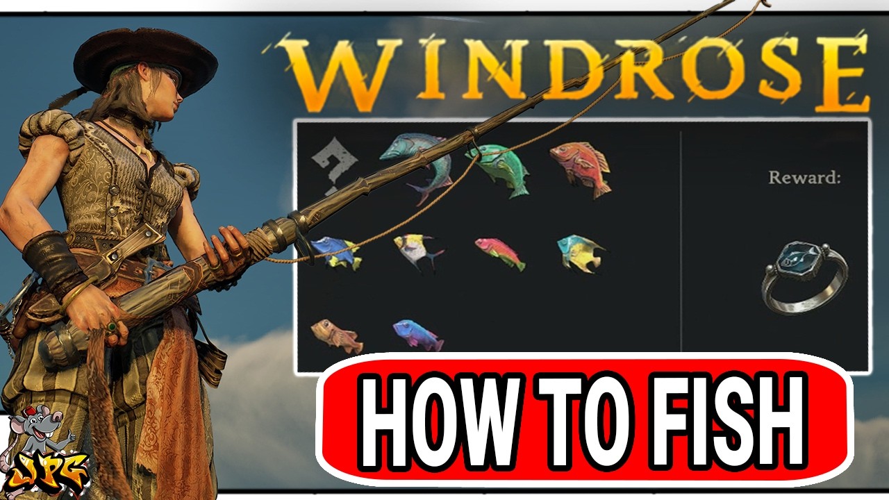 WINDROSE: Как получить удочку и разблокировать лучшие лечебные продукты!