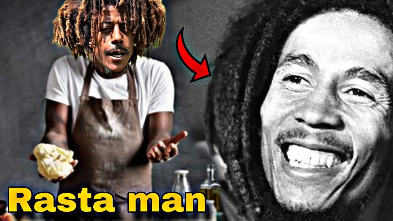 Bob Marley Cocinero Más Famoso De Tik Tok Rasta Man