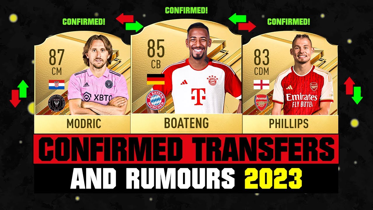 FIFA 24 | NEW CONFIRMED TRANSFERS & RUMOURS! 🤪🔥 ft. Boateng, Modric, Phillips... etc
