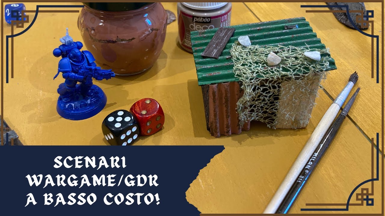 Costruire uno scenario per WARGAMES e GDR a BASSO COSTO!