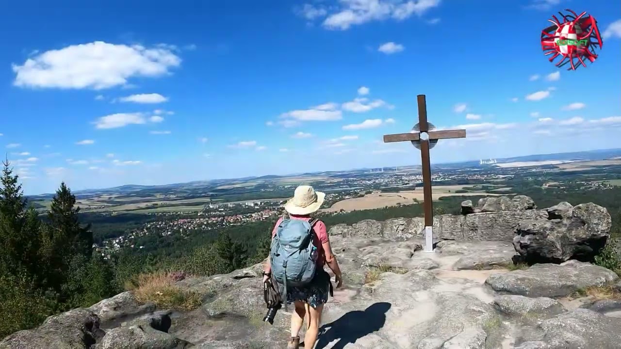 Töpfer Berg und Oybin, eine Wanderung im Zittauer Gebirge, 2024