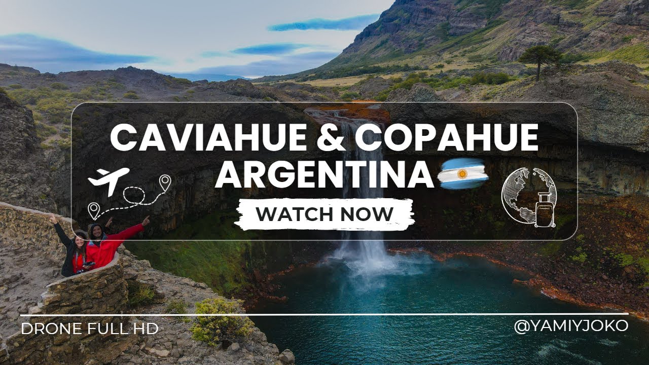 9 Lugares Imperdibles de Caviahue y Copahue, Neuquen Argentina - Drone Full HD