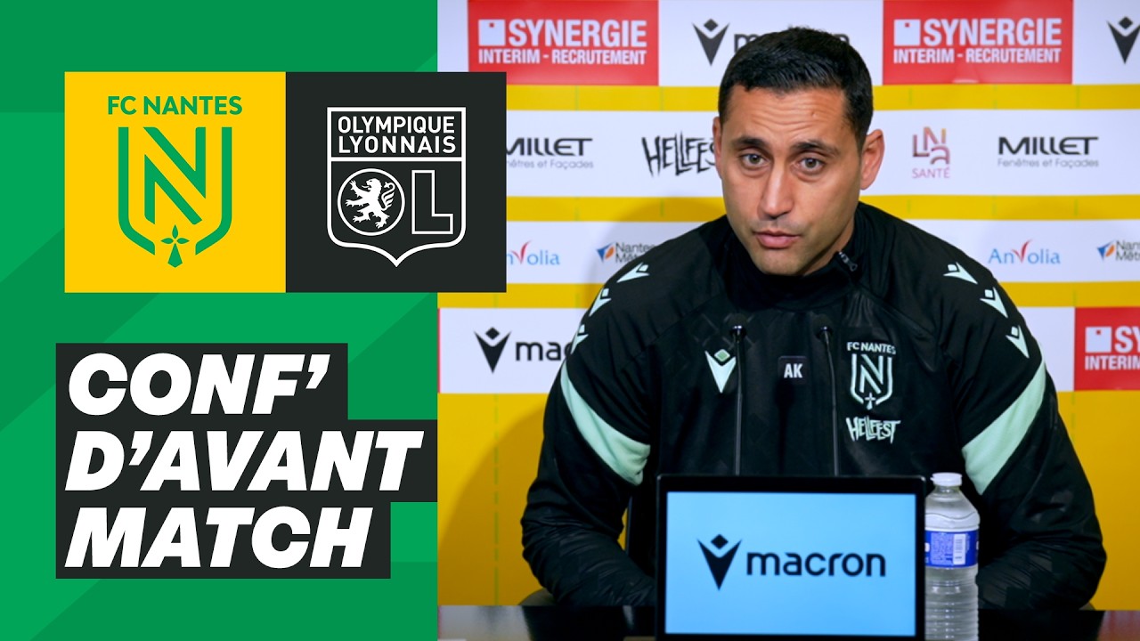🎥🎙️ [J21] Ahmed Kantari avant FC Nantes - Olympique Lyonnais