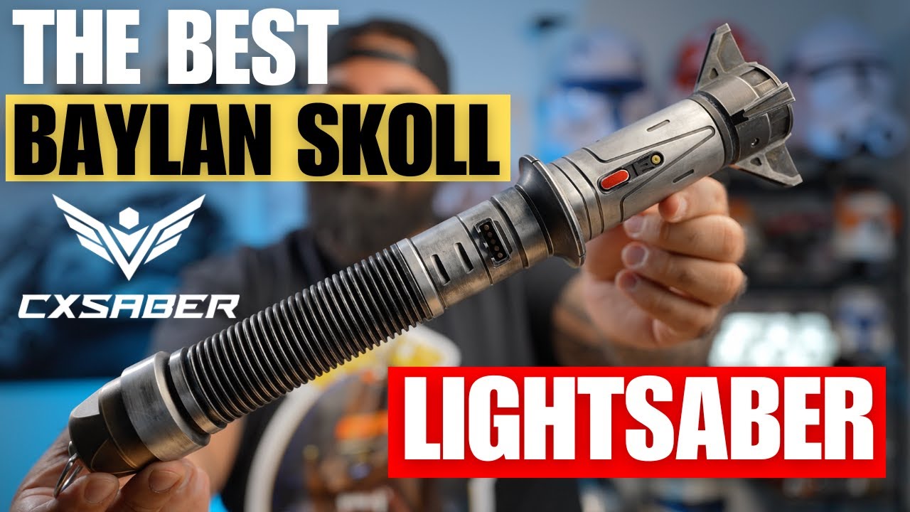 BAYLAN SKOLL NeoPixel Lightsaber (Unboxing & Review!!) CXSABER