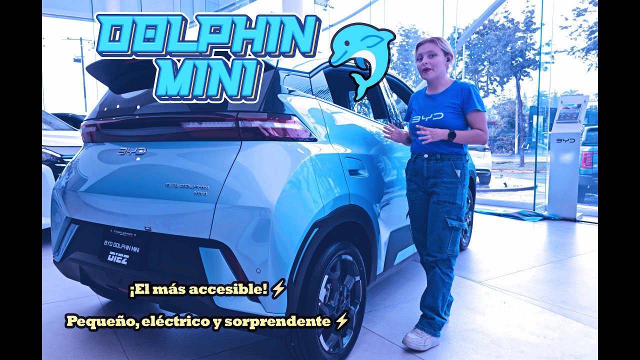 BYD Dolphin Mini EV 🐬 2026 | El auto el&eacute;ctrico m&aacute;s accesible en M&eacute;xico 🚗⚡ Review Completa