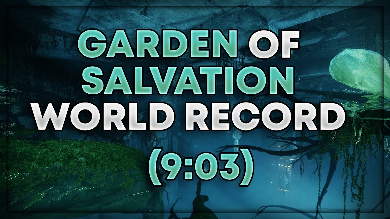 Garden Of Salvation Speedrun WORLD RECORD! (9:03)