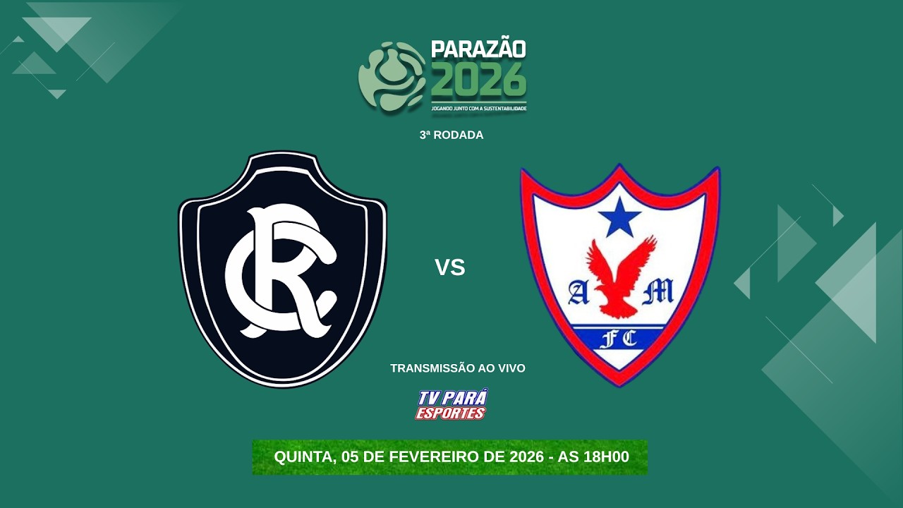 REMO X AGUIA DE MARABA l PARAENSE 2026 (3&ordf; RODADA)