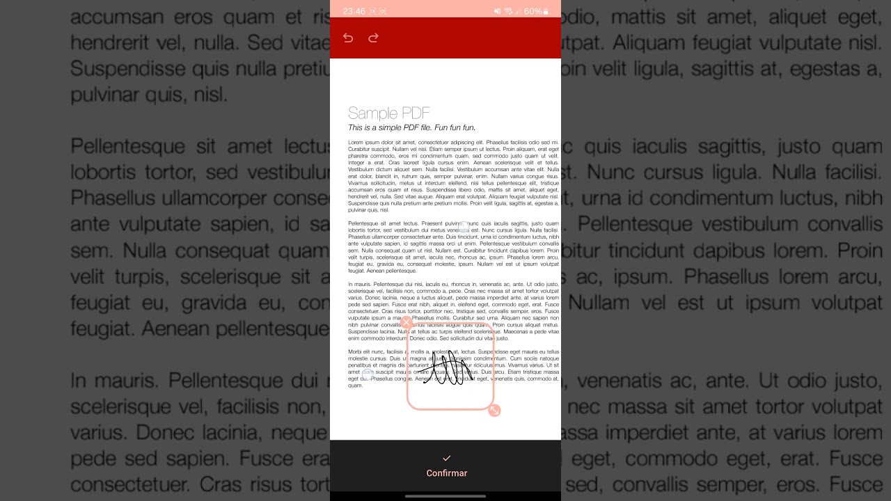 Firma PDF gratis y f&aacute;cil - Android