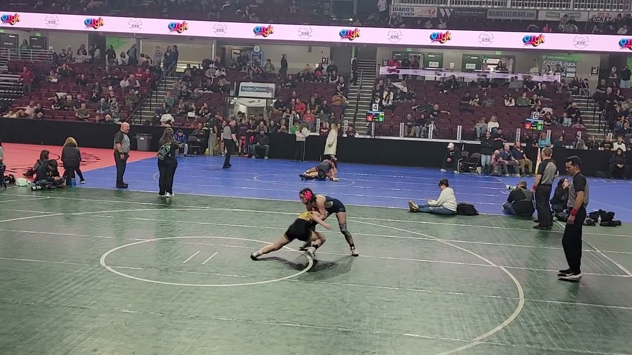 2026 Girls Districts Match 2 - Ava Williams vs C.Eckhart - 125lbs Girls Wrestling