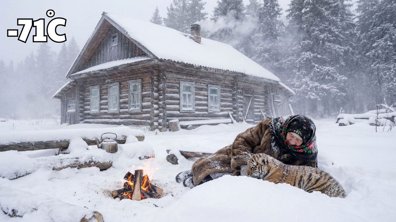 93 Year Old Widow Saves a Freezing Tiger Cub...A Miracle Happens at Her Door| Survival at –71°C