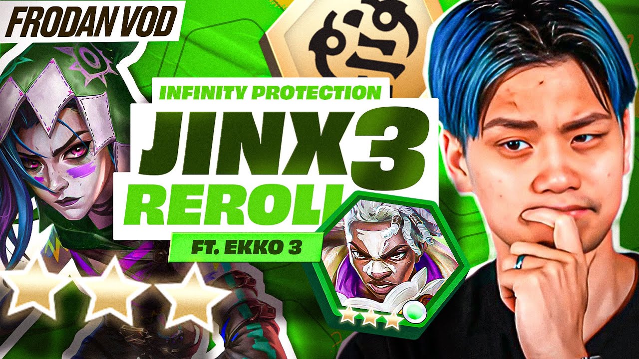 Ekko Jinx Reroll? They&rsquo;re Back Together! How Strong Are Their Bonds??? | Frodan Set 16 VOD