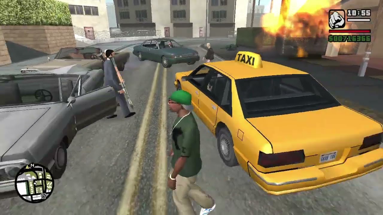 GTA SA | Gang Warfare #7 | Idlewood | Explosive Weapons (PC)