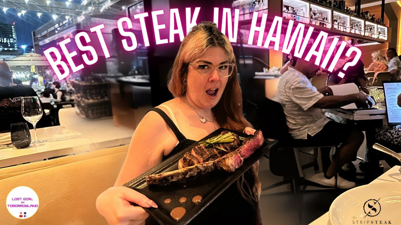 We Ate at Michael Mina's StripSteak Hawaii | Instant Bacon & Grilled Pineapple Foster in Waikiki!