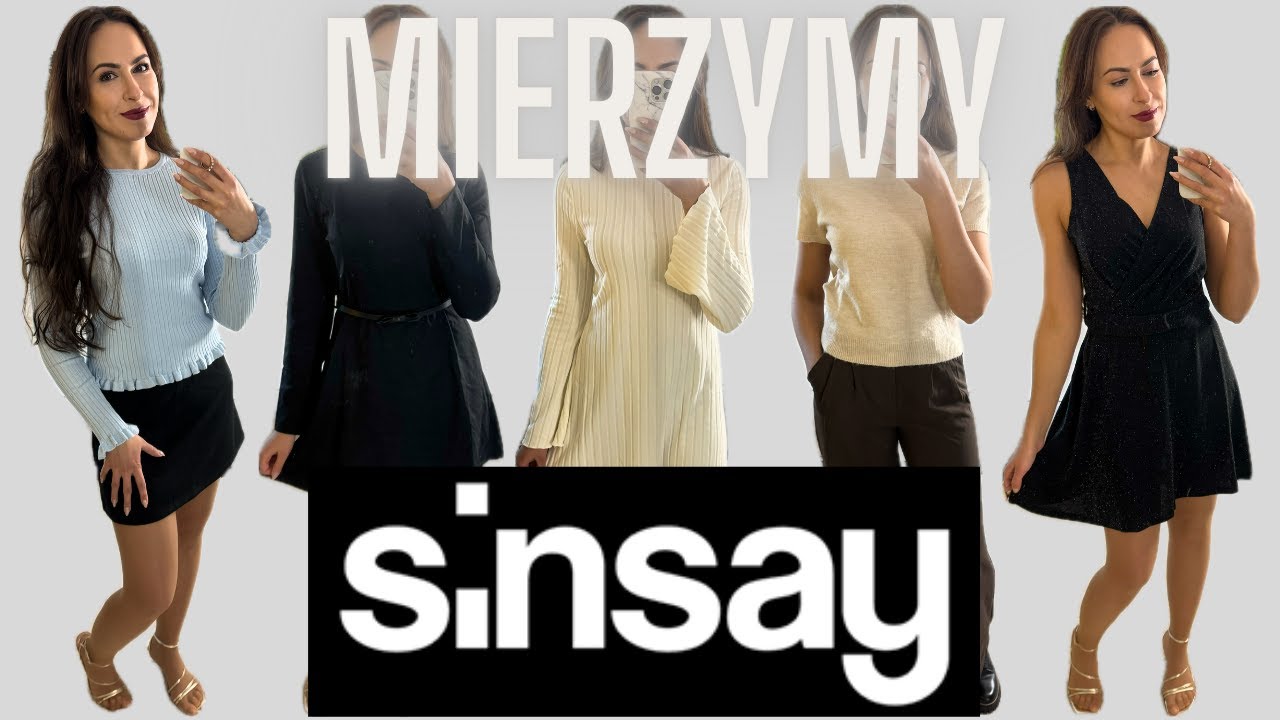 Kolejne ŚWIETNE Nowości z SINSAY #mierzymy Try On Haul 2026