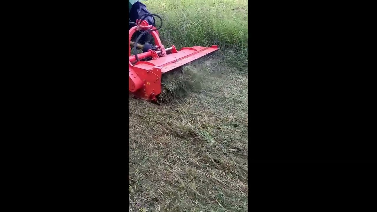 John Deere 5315 + Dabaki GKH180  Tall grass mulching