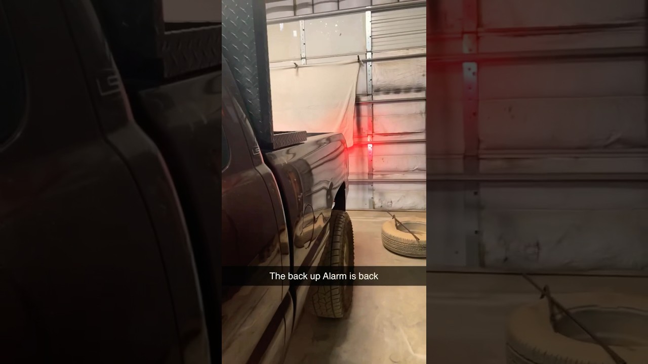 Silverado Gets Loud Backup Alarm