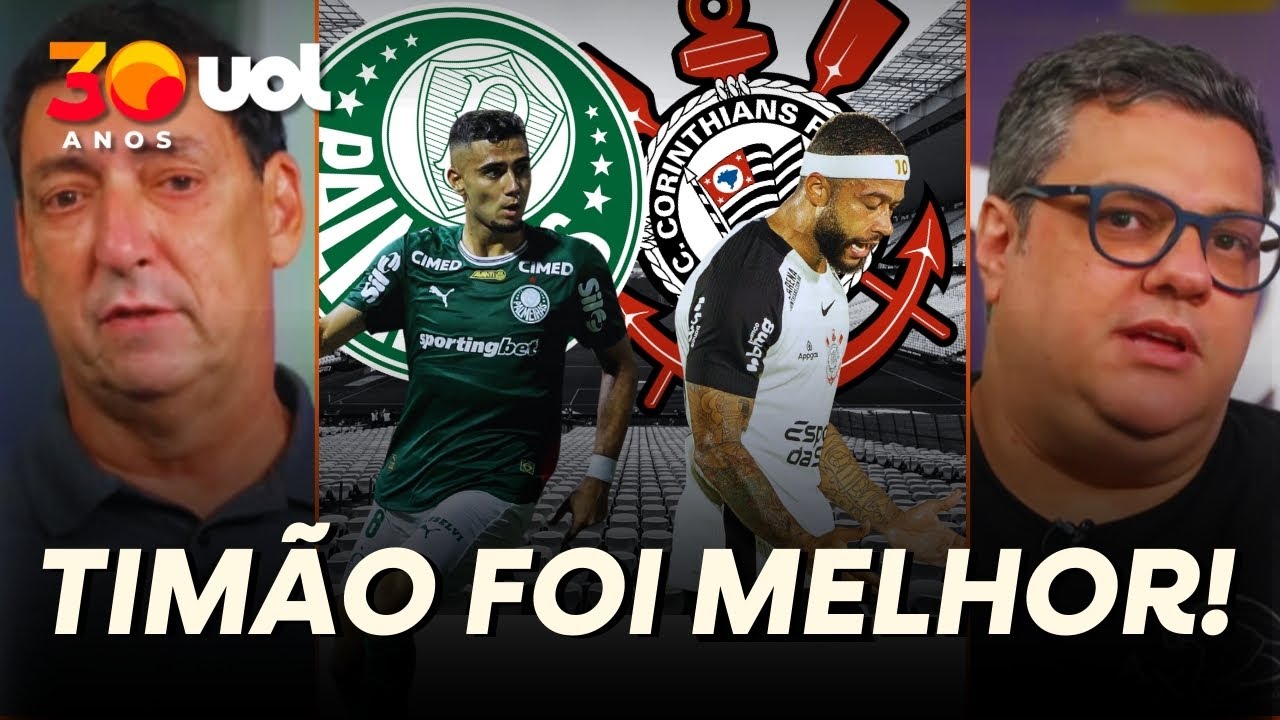 CORINTHIANS FOI MELHOR QUE O PALMEIRAS EM 70% DO DÉRBI! SAMIR E PVC ANALISARAM A VITÓRIA DO VERDÃO