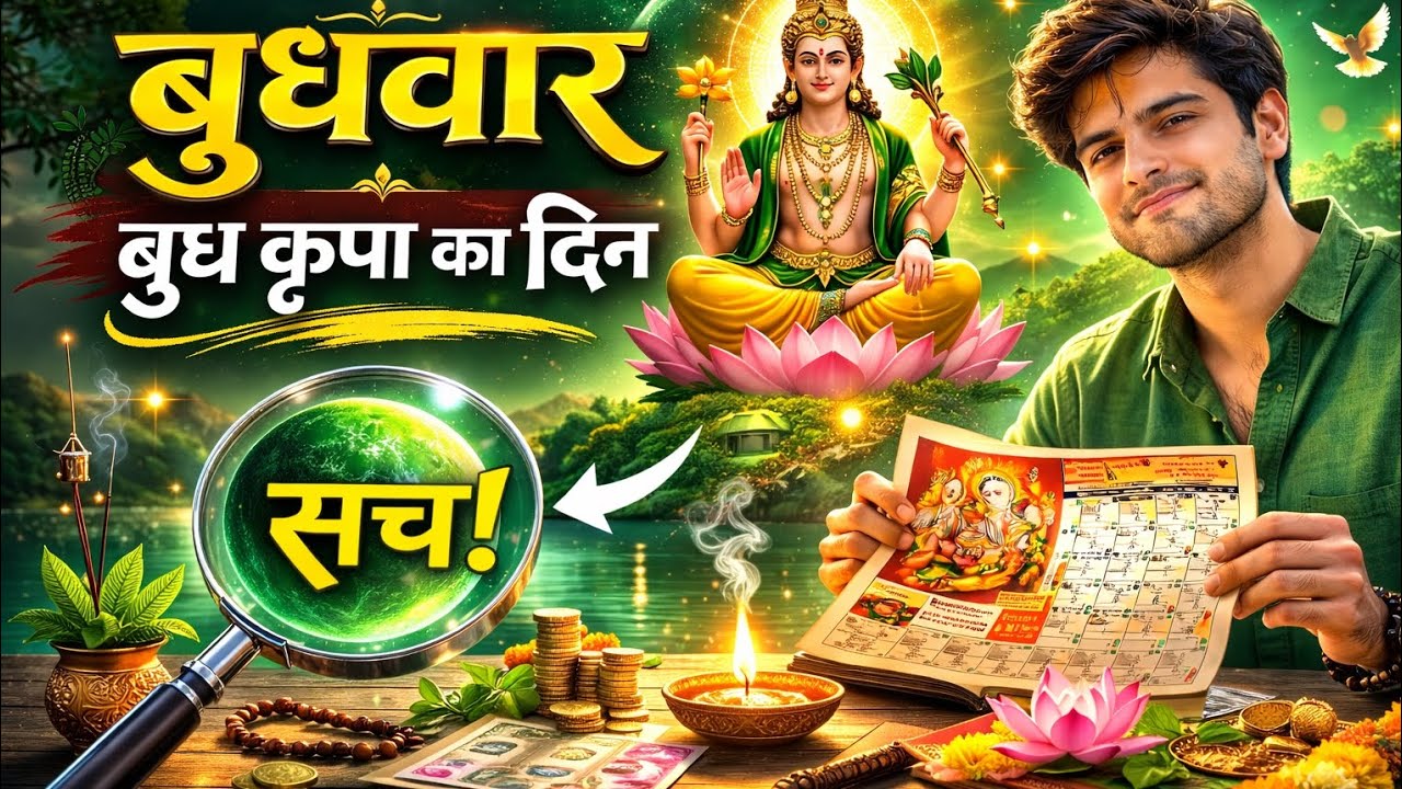 बुधवार का महत्व | बुध ग्रह के उपाय और लाभ #budhvar  #panchang #ganesh #spirituality #trending #shiva