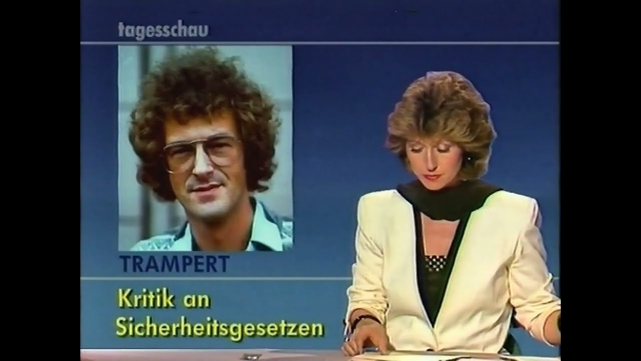 ARD Tagesschau Daniela Witte Do. 30.10.1986