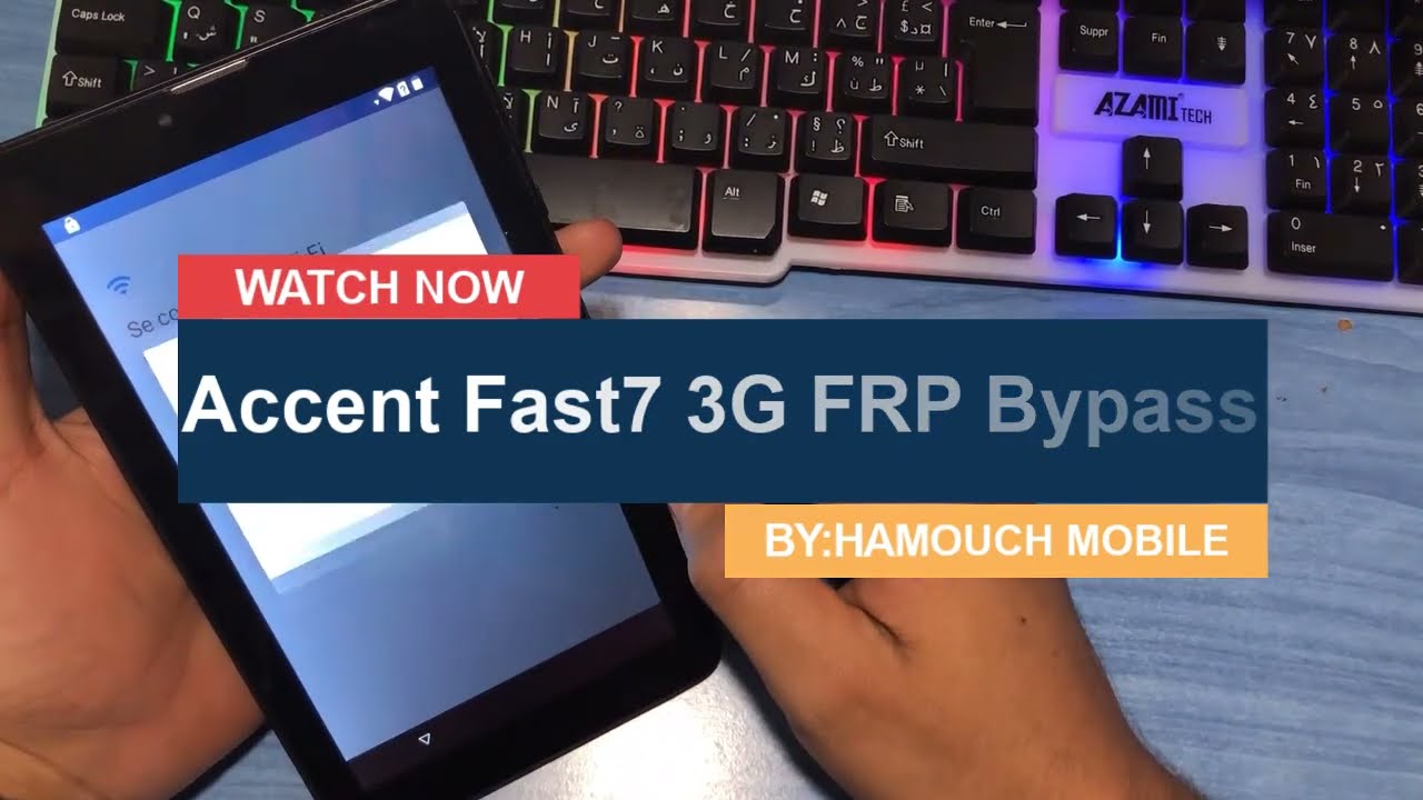 Accent Fast7 3G frp bypass  Fast method 2022 / without pc