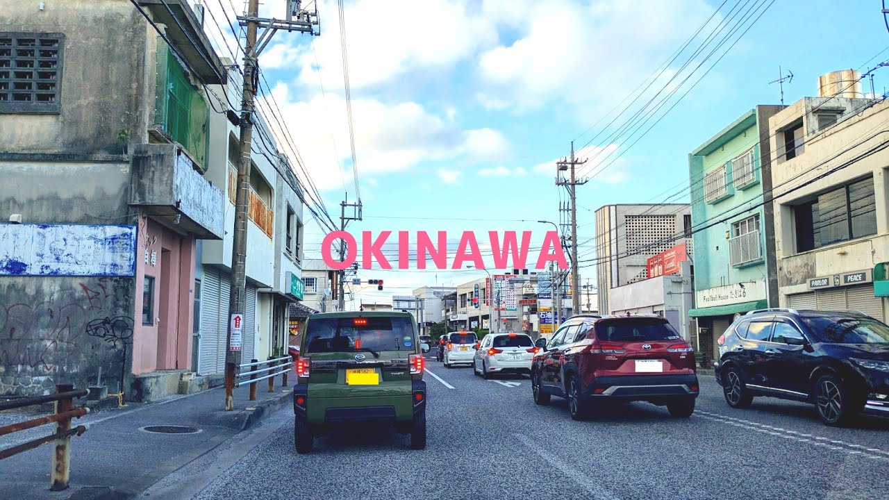 【4K】Okinawa Japan Drive | Okinawa City　沖縄県沖縄市　ドライブ
